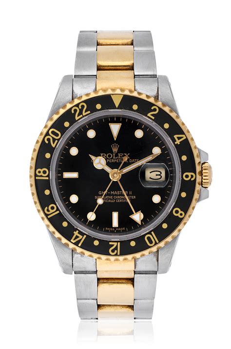 rolex gmt 2 tone rose|rolex gmt master ii 16713.